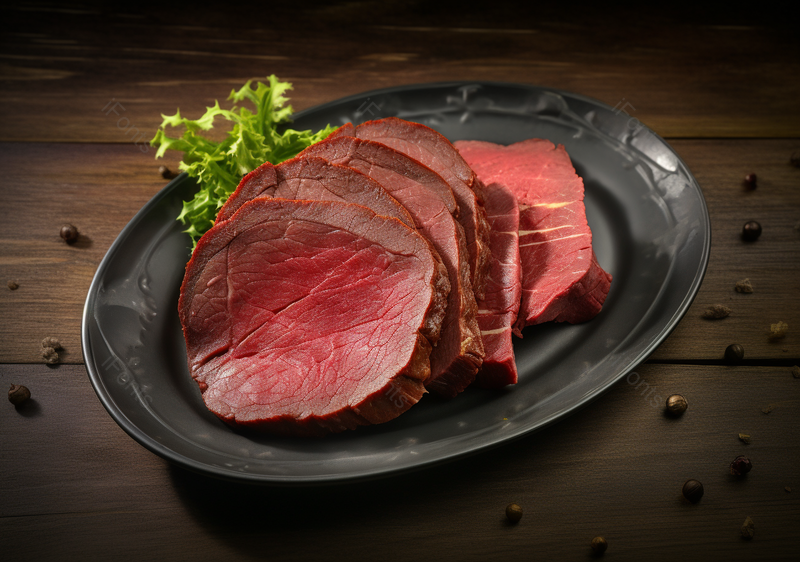 一盘美味营养的卤牛肉,高清,摄影图,摄影图片,图片大全,摄影图免费下载
